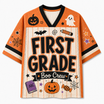 Chaotic Club Halloween Teacher School Spirit Teacher Mesh Jersey