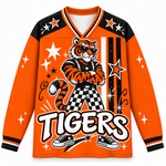 Chaotic Club Cool Mascot Game Day Long Sleeve Jersey