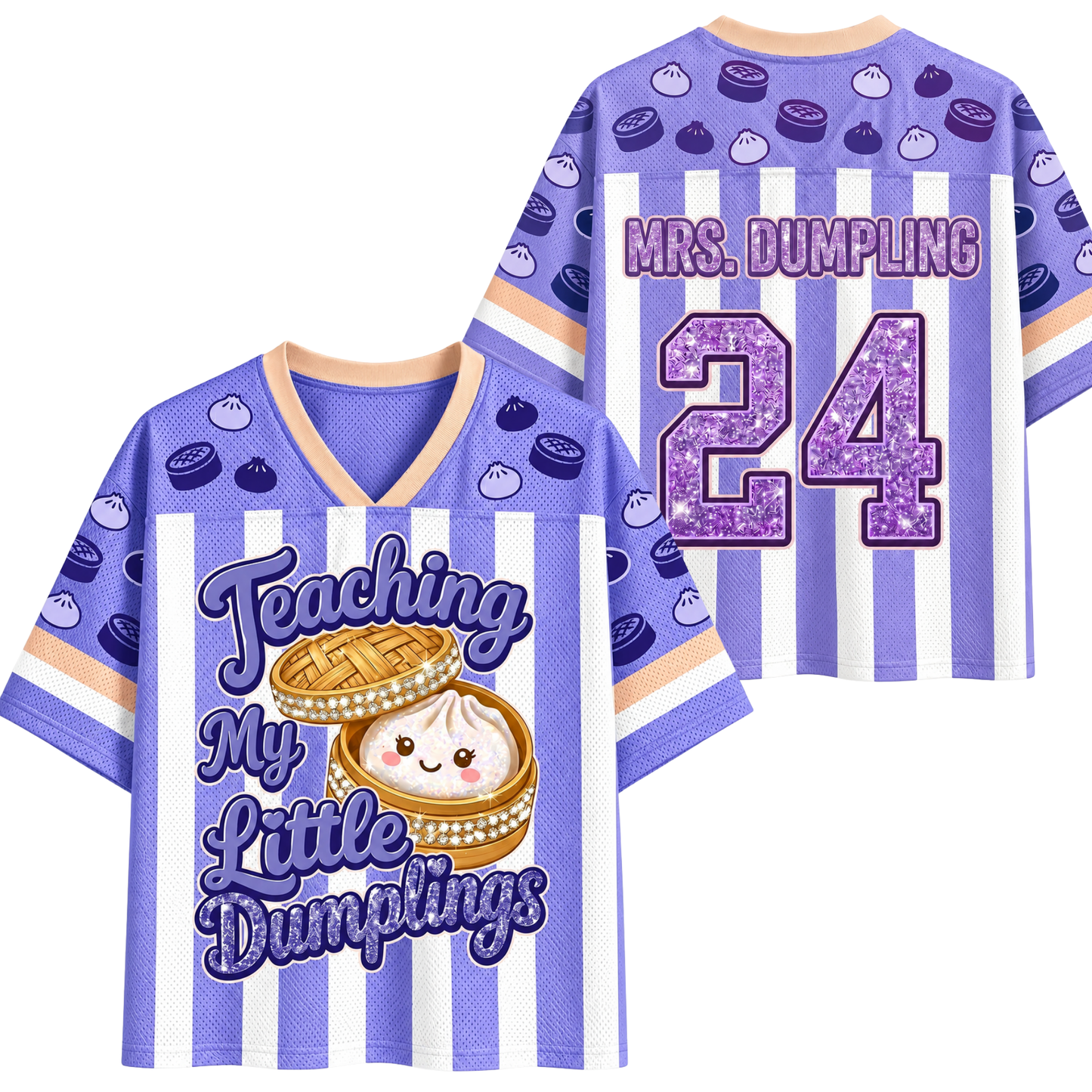 ChaoticClub Teaching My Little Dumplings Mesh Jersey