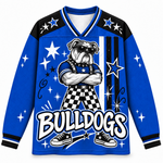 Chaotic Club Cool Mascot Game Day Long Sleeve Jersey