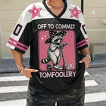 ChaoticClub Off To Commit Tomfoolery Raccoon Mesh Jersey