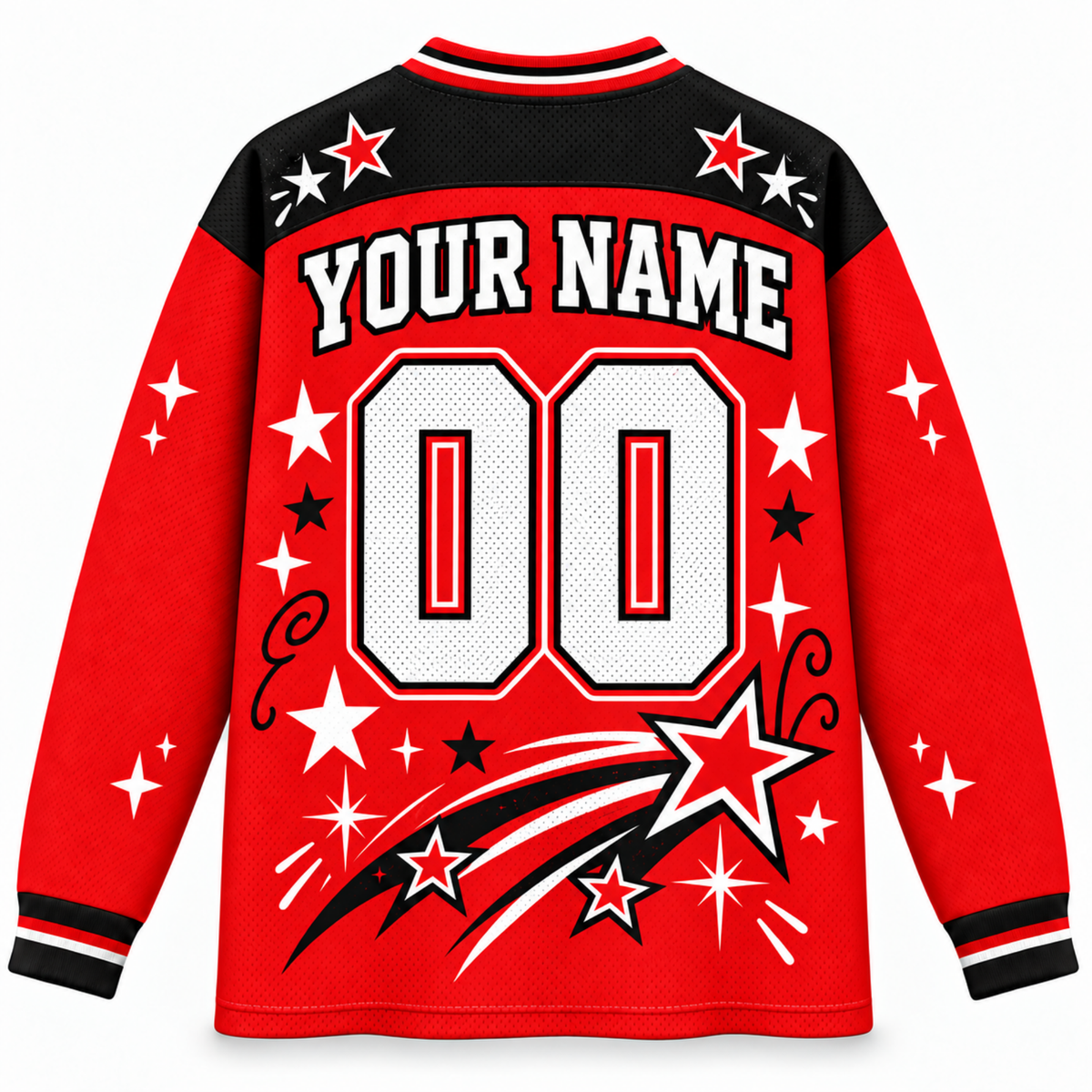 Chaotic Club Cool Mascot Game Day Long Sleeve Jersey