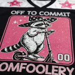 ChaoticClub Off To Commit Tomfoolery Raccoon Mesh Jersey