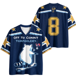 ChaoticClub Off To Commit Tomfoolery France Mesh Jersey