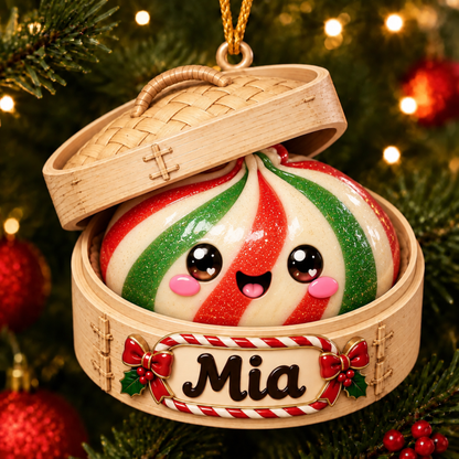 Chaotic Club Personalized Christmas Dumpling Ornament