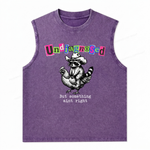 ChaoticClub Undiagnosed Racoon Chicken Wash Tanktop