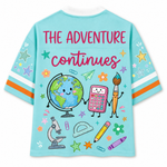 ChaoticClub Happy To See Your Face Back to School Mesh Jersey