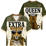 ChaoticClub Extra Boujee Leopard Mesh Jersey