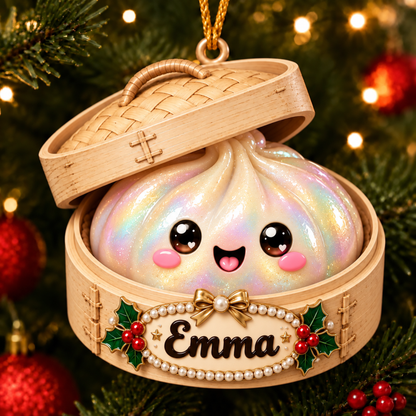 Chaotic Club Personalized Christmas Dumpling Ornament