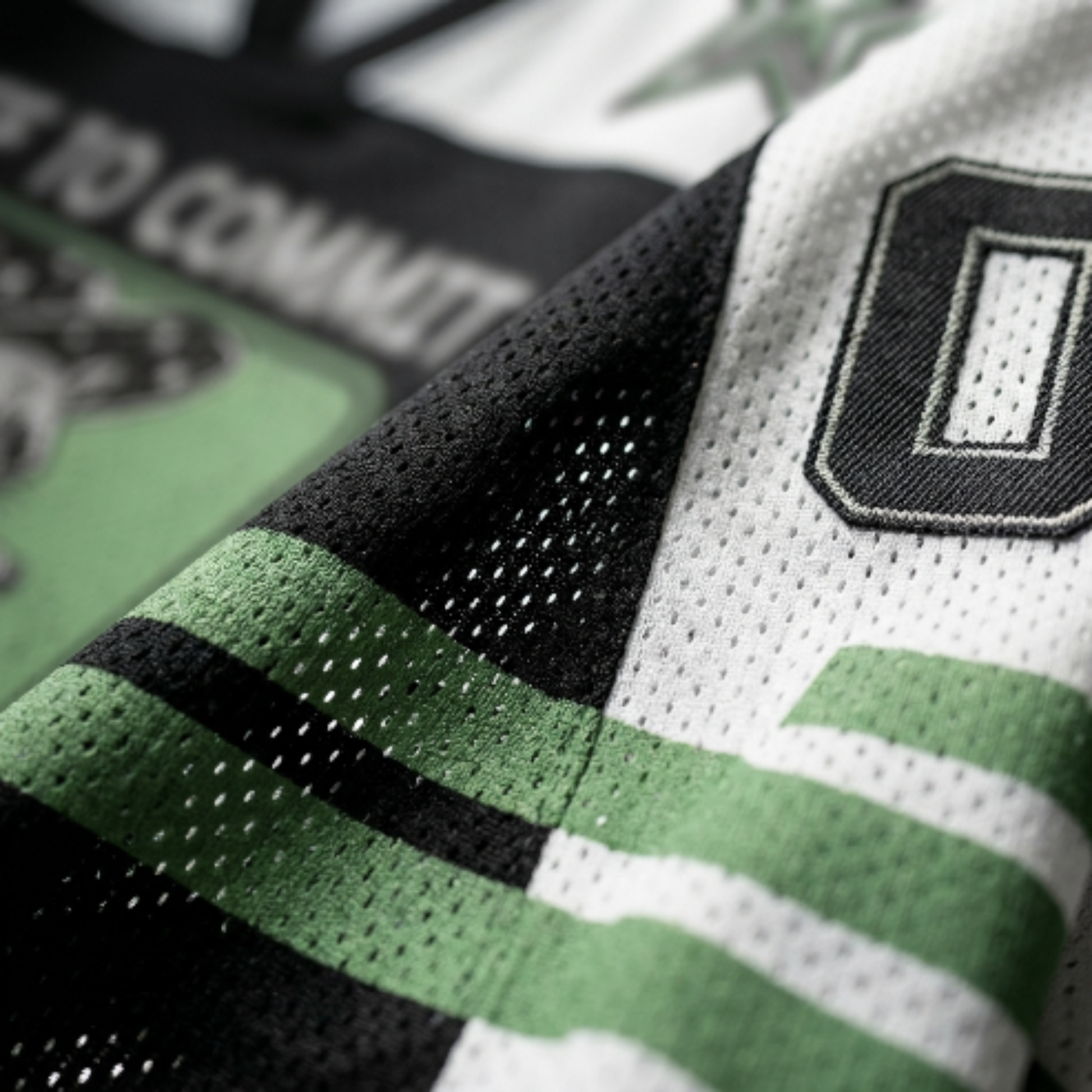 ChaoticClub Off To Commit Tomfoolery Raccoon Mesh Jersey, vintage streetwear athletic jersey featuring a wizard raccoon and "In Chaos We Trust" graphic on breathable black and green mesh fabric
