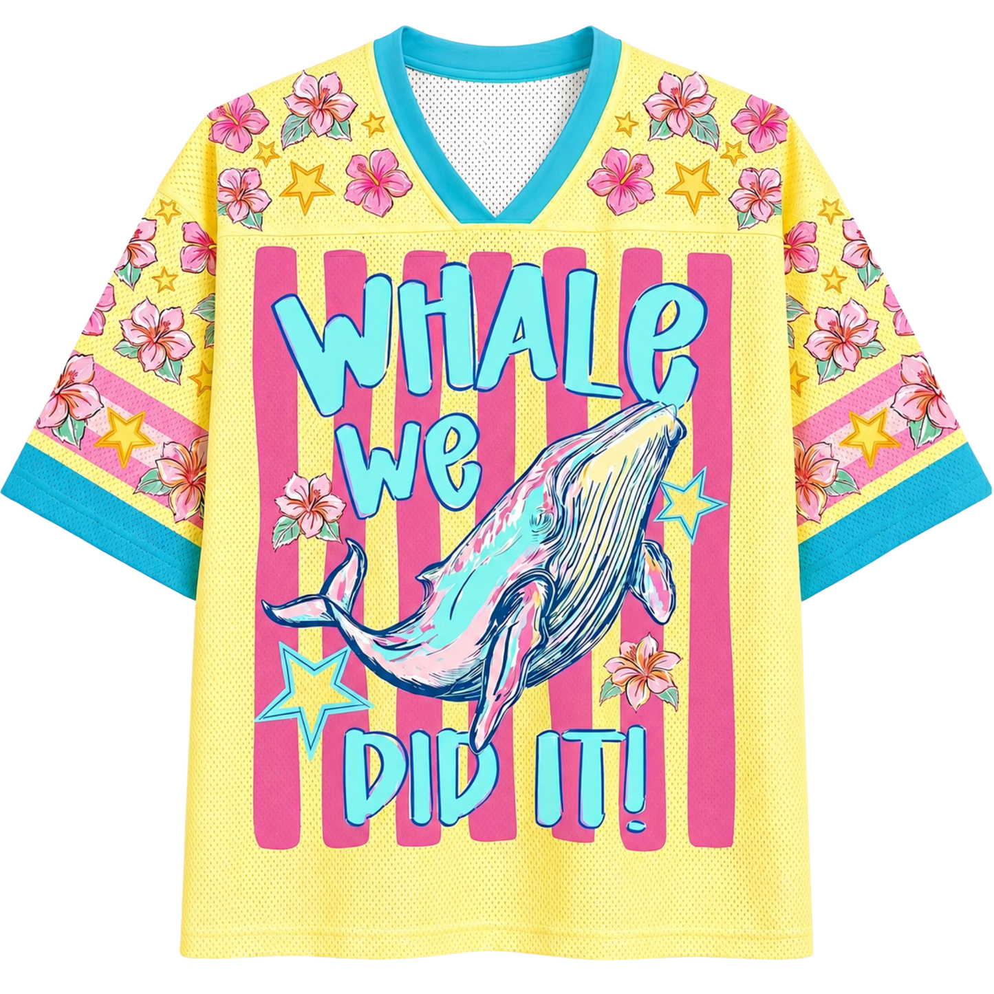 ChaoticClub Whale We Did It Mesh Jersey