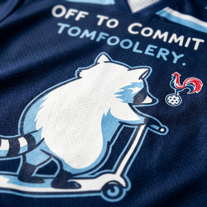ChaoticClub Off To Commit Tomfoolery France Mesh Jersey