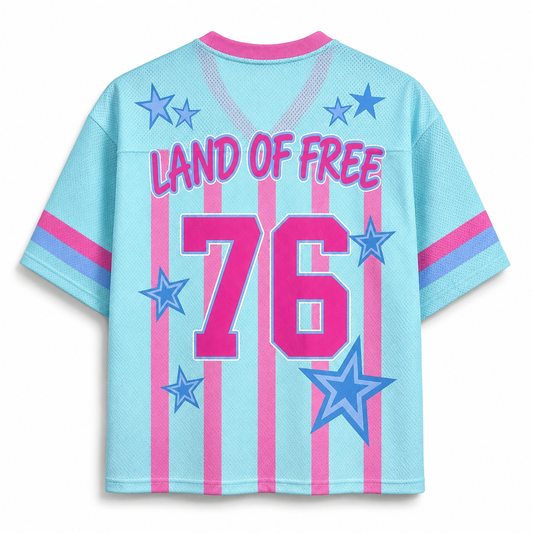 ChaoticClub 4th Of July Eagle Mesh Jersey