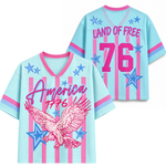 ChaoticClub 4th Of July Eagle Mesh Jersey