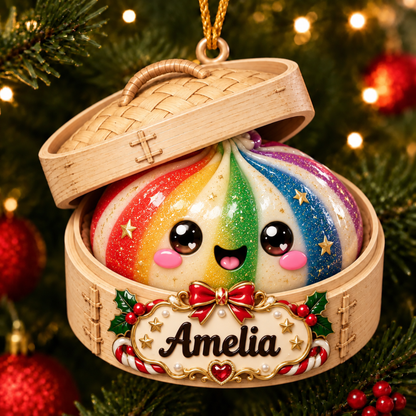 Chaotic Club Personalized Christmas Dumpling Ornament