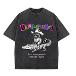 ChaoticClub Undiagnosed Raccoon Washed T-Shirt