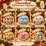 Chaotic Club Personalized Christmas Dumpling Ornament