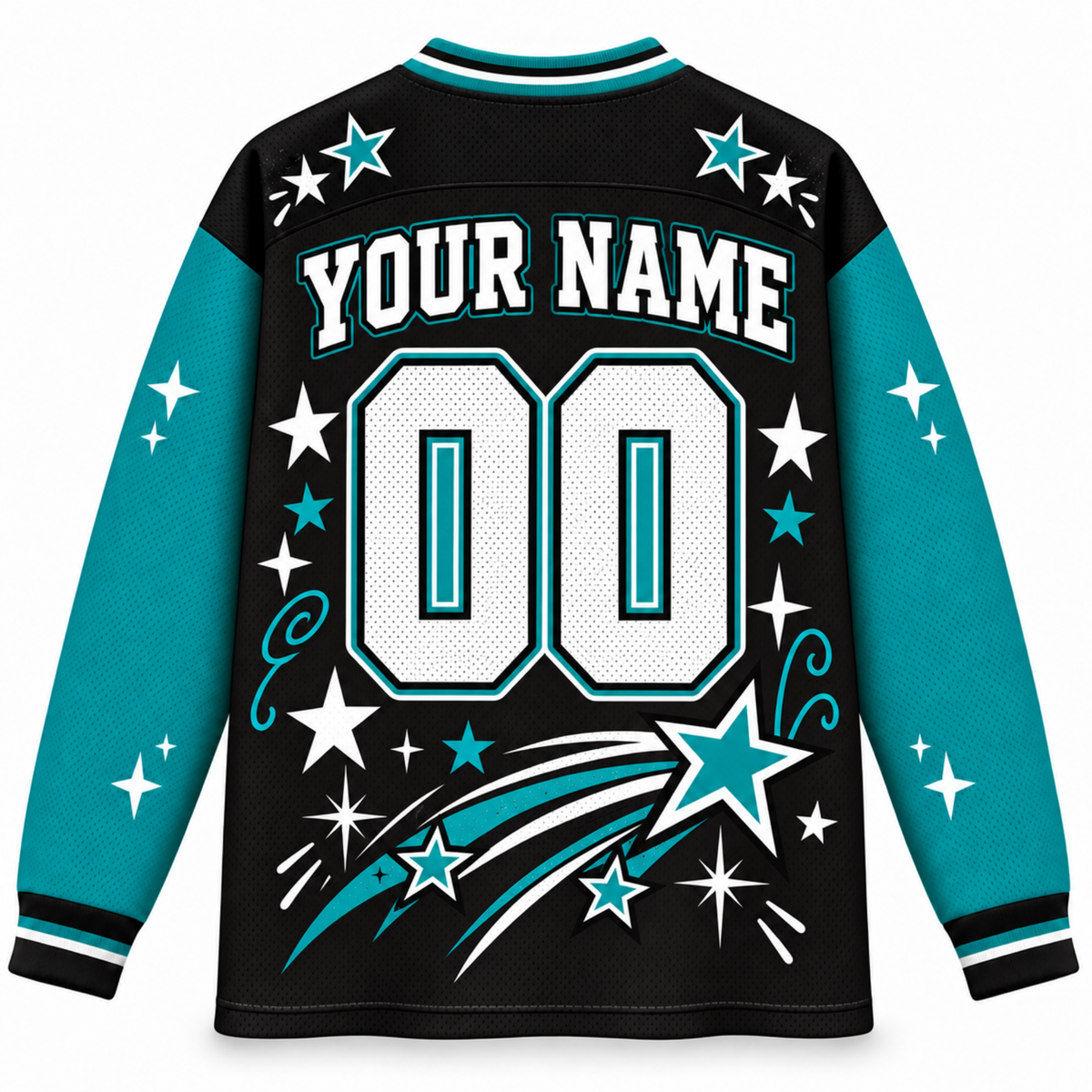 Chaotic Club Cool Mascot Game Day Long Sleeve Jersey