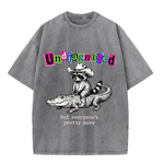 ChaoticClub Undiagnosed Raccoon Washed T-Shirt