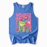 ChaoticClub Summer Striped Later Alligator Tank Top
