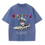 ChaoticClub Undiagnosed Raccoon Washed T-Shirt