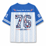 ChaoticClub 1776 USA Floral Mesh Jersey