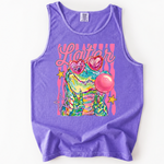 ChaoticClub Summer Striped Later Alligator Tank Top