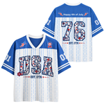 ChaoticClub 1776 USA Floral Mesh Jersey