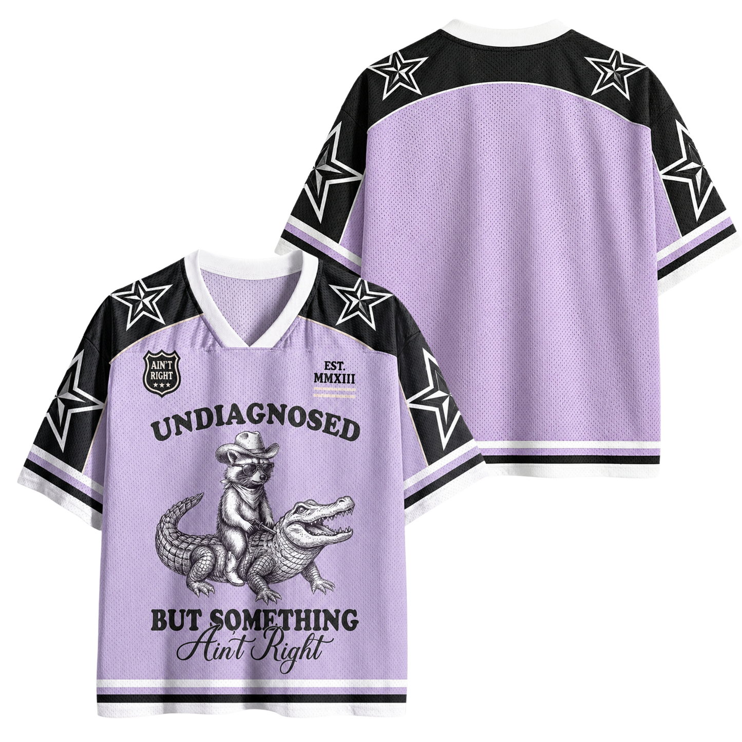 ChaoticClub Undiagnosed But Something Aint Right Mesh Jersey