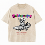 ChaoticClub Undiagnosed Raccoon Washed T-Shirt