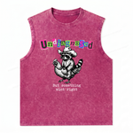 ChaoticClub Undiagnosed Racoon Chicken Wash Tanktop