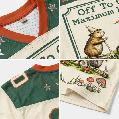 ChaoticClub Off To Cause Maximum Kerfuffle Mesh Jersey