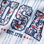 ChaoticClub 1776 USA Floral Mesh Jersey