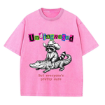 ChaoticClub Undiagnosed Raccoon Washed T-Shirt