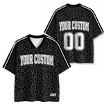 ChaoticClub Personalized Leopard Frenzy Mesh Jersey