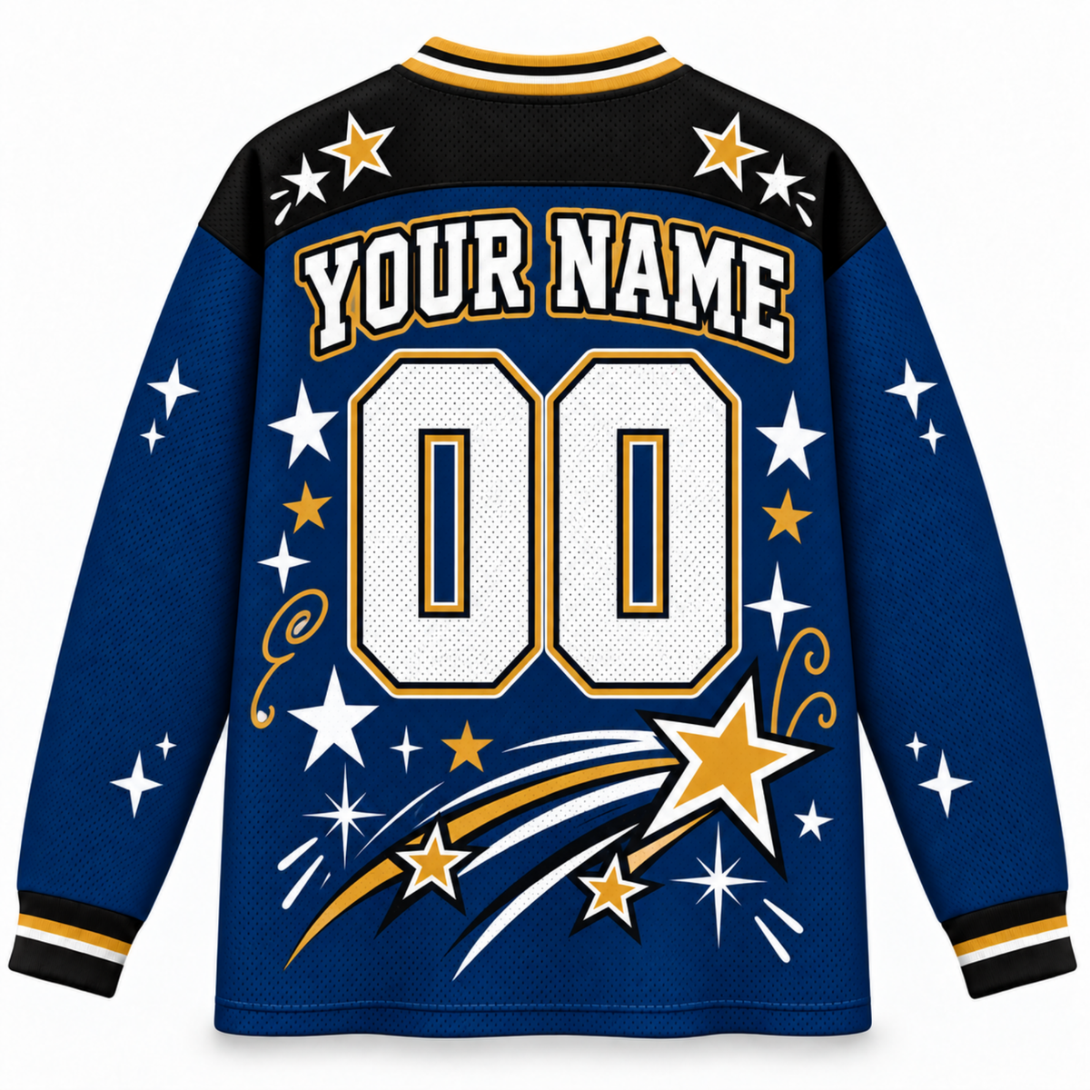 Chaotic Club Cool Mascot Game Day Long Sleeve Jersey