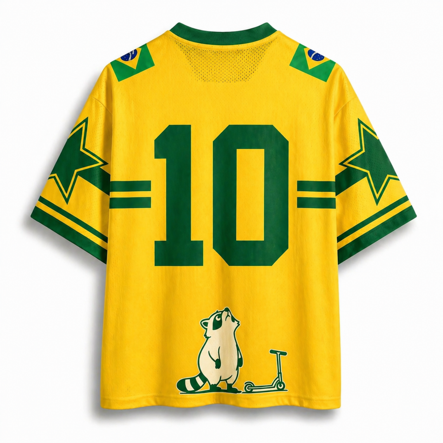 ChaoticClub Off To Commit Tomfoolery Brazil Mesh Jersey
