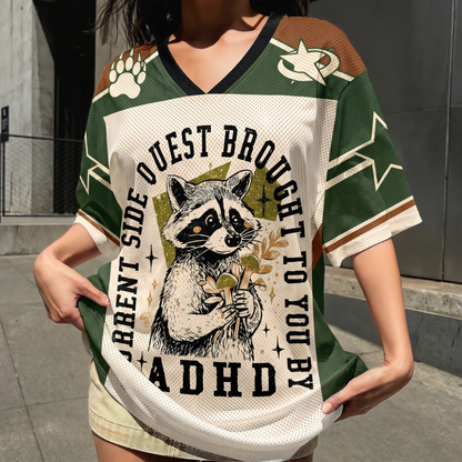 ChaoticClub Raccoon Current Side Quest Mesh Jersey