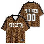 ChaoticClub Personalized Leopard Frenzy Mesh Jersey