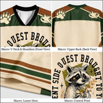 ChaoticClub Raccoon Current Side Quest Mesh Jersey