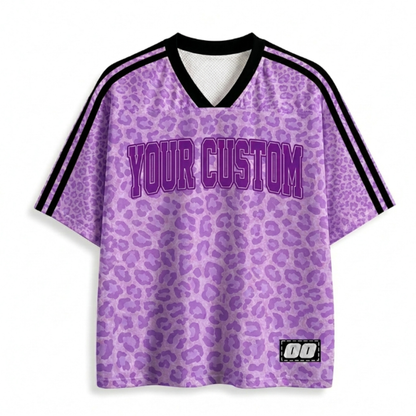 ChaoticClub Personalized Leopard Frenzy Mesh Jersey