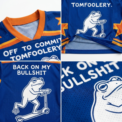 ChaoticClub Off To Commit Tomfoolery Frog Mesh Jersey