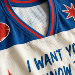 ChaoticClub I Want You To know Someone Cares Raccoon Mesh Jersey
