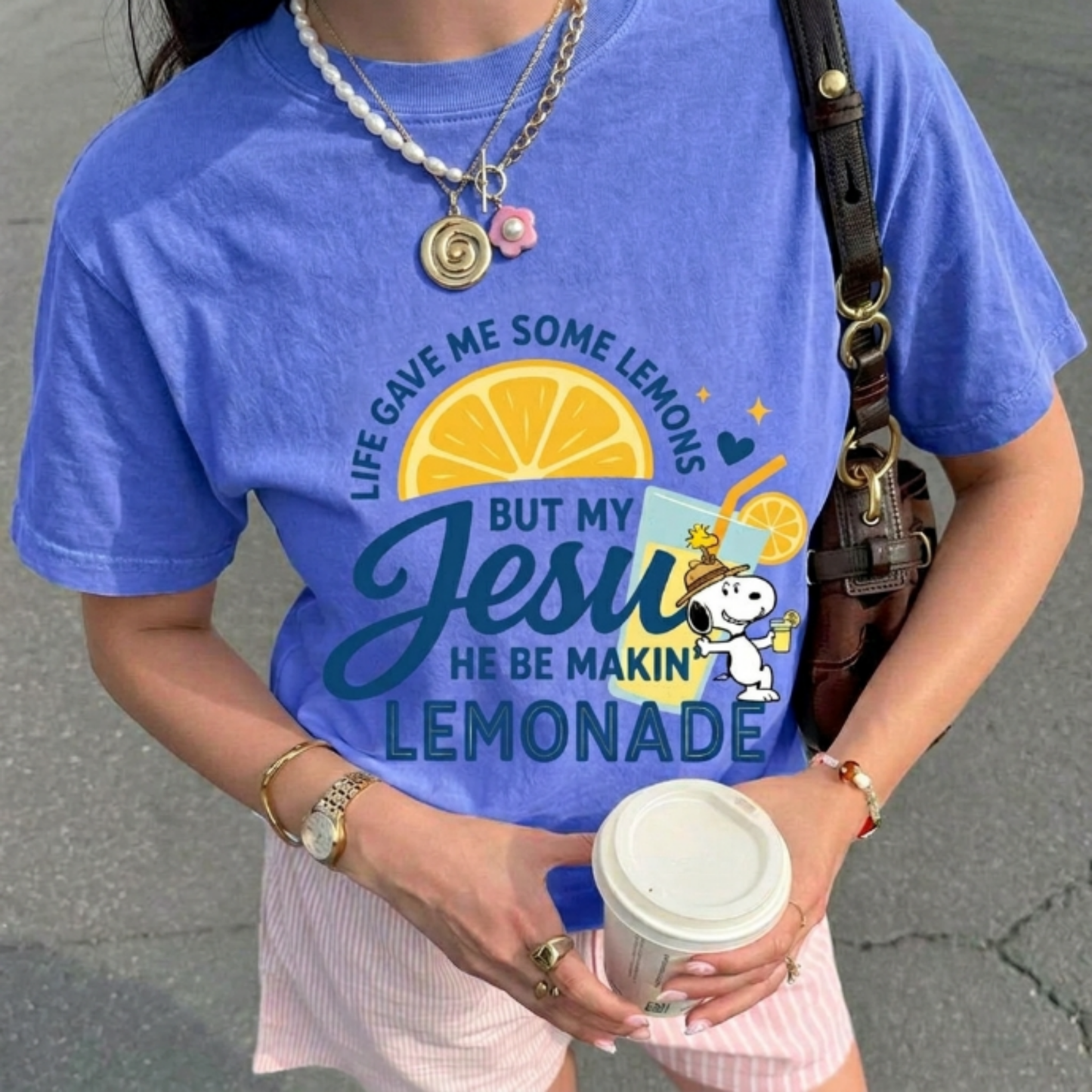 ChaoticClub Jesus Makes Lemonade Neon T-shirt