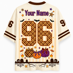 ChaoticClub Fall-o-ween Ghost Blowing Bubble Mesh Jersey