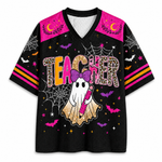 Chaotic Club Preppy School Staff: Teacher, Para Hallowwen Boo Mesh Jersey