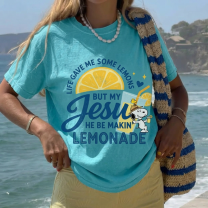 ChaoticClub Jesus Makes Lemonade Neon T-shirt