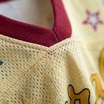 ChaoticClub Peace Sign Pink Raccoon Bubble Mesh Jersey