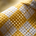 ChaoticcClub Not Today Heifer Highland Cow Mesh Jersey - Button & Collar Close Up