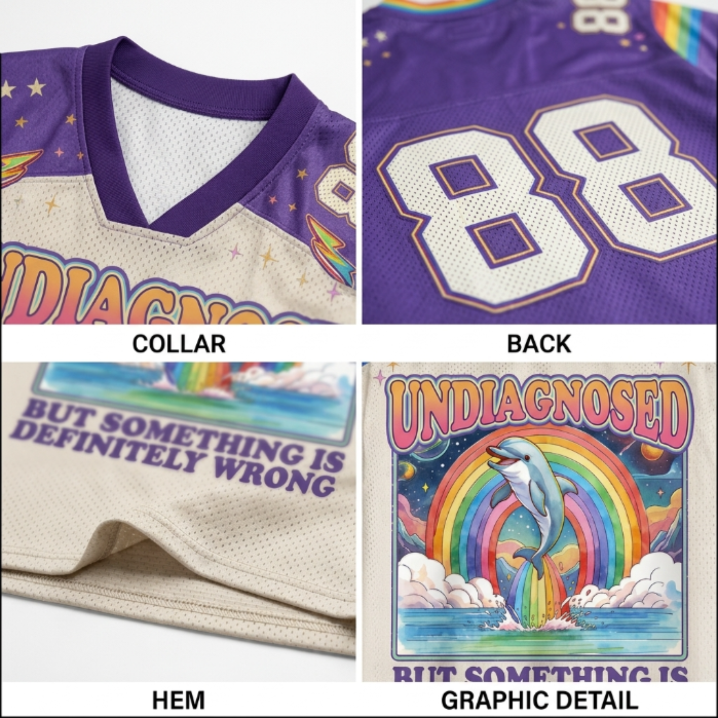 ChaoticClub Undiagnosed Dolphin Mesh Jersey